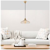 Opviq lights Viseća svjetiljka u zlatnoj boji s metalnim sjenilom ø 36 cm Depay – | shoptok.hr