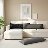  Jastuk s jastukom HOUTEN Svjetlosiva 40 x 145 cm Umjetni lan Cijene