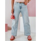 DStreet Spodnie damskie jeansowe wide leg FLOWLESS jeansowe | Shoptok.si