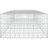  Gabion s žicom debljine 5 mm i mrežom 10x10 cm 350x100x50 cm | shoptok.hr
