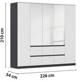 Modern Living Omara S Klasičnimi Vrati Mainz, Bela, Siva | Shoptok.si