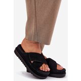 Boto Womens platform sandals with intertwining straps black Rinasara | ePonuda.com