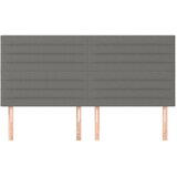  Uzglavlje tamno sivo 180x5x118/128 cm tkanina | shoptok.hr