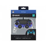 Nacon kontroler za PS4, žičani, osvjetljeni, kompaktni, plavi | shoptok.hr