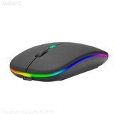 Everest SM-BT11 2u1 Bluetooth i 2.4GHz bezicni mis sa RGB osvjetljenjem crni | Eponuda.ba