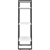 Police za pohranu bijele 60 x 30 x 105 cm konstruirano drvo | shoptok.hr