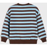 Sinsay Prugasta crewneck majica s motivom dinosaura | shoptok.hr