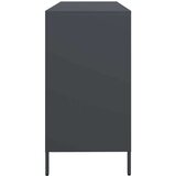 vidaXL Komoda antracit 135x39x73,5 cm hladno valjano jeklo | Shoptok.si