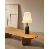 Kave Home Crna/krem stolna lampa s tekstilnim sjenilom (visina 56 cm) Luvia – | shoptok.hr