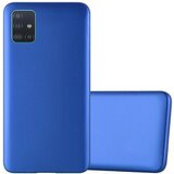 Cadorabo Case, združljiv s Samsungom v kovinsko modri - zaščitni pokrov, narejen iz fleksibilnega silikona TPU, (20585701) Cene
