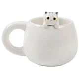Šalica Charm Cat bijela XL2525A