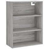  Visoka komoda siva sonome 69,5x34x180 cm od konstruiranog drva | shoptok.hr