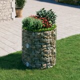  Kružni gabionski stup od pocinčanog čelika Ø 100 x 100 cm | shoptok.hr