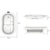 Primabobo PREMIUM sklopiva kadica s termometrom i jastučićem | shoptok.hr