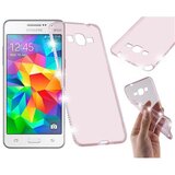 Cadorabo Ohišje, združljiv s Samsungom v prozornem roza - zaščitnem pokrovu, narejen iz fleksibilnega silikona TPU v oblikovanju nosoroga, (20588668) Cene
