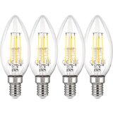 Philips LED Lamp E14 4-Pack 40W 2700K Filament candle | shoptok.hr