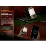Fenix CL26RPROOLI - LED prigušiva prenosiva punjiva lampa LED/USB IP66 zelena | Eponuda.com