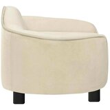SOFA za pse krem 67 x 47 x 36 cm plišana | shoptok.hr