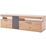 Livetastic TV-ELEMENT antracit, barve hrasta | Shoptok.si