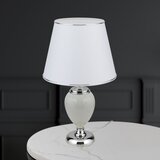Orion LA 4-1229 - Stona lampa OVUM 1xE27/40W/230V 48 cm keramika bela/hrom | Eponuda.com
