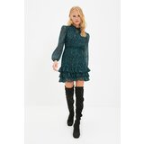 Trendyol Green Patterned Ruffle Dress | shoptok.hr