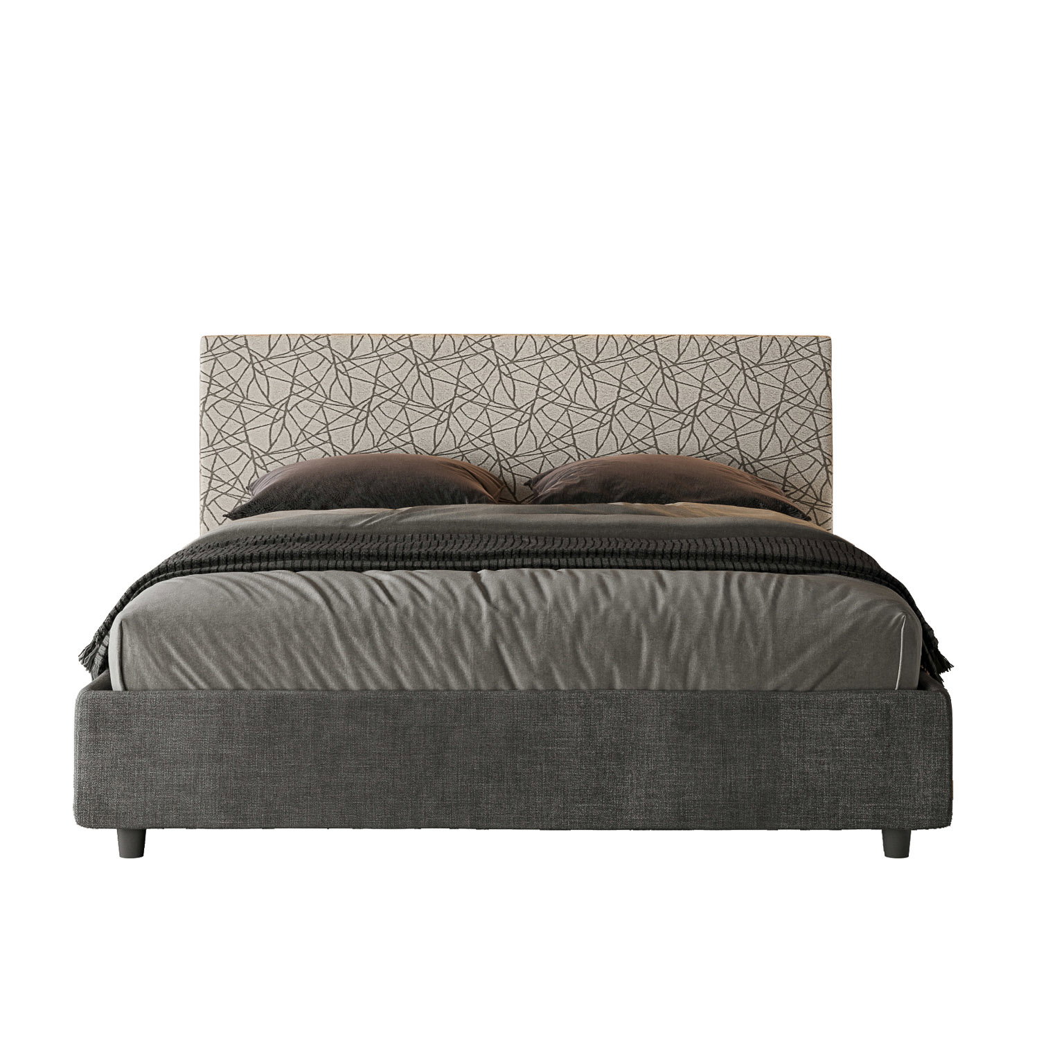 Ityhome 175 x 222 posteljni okvirji siva, (20846098) | Shoptok.si