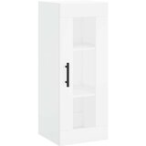  Visoka omara bela 34,5x34x180 cm inženirski les, (20819380) | Shoptok.si