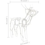  Božični svetlobni okras 3-delni jeleni 229 LED lučk, (20618251) | Shoptok.si