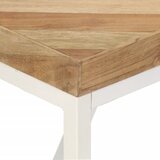  Blagovaonski stol 120 x 60 x 76 cm masivno drvo bagrema i manga | shoptok.hr