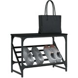vidaXL Stalak za cipele crni 60x30x45 cm od konstruiranog drva | shoptok.hr