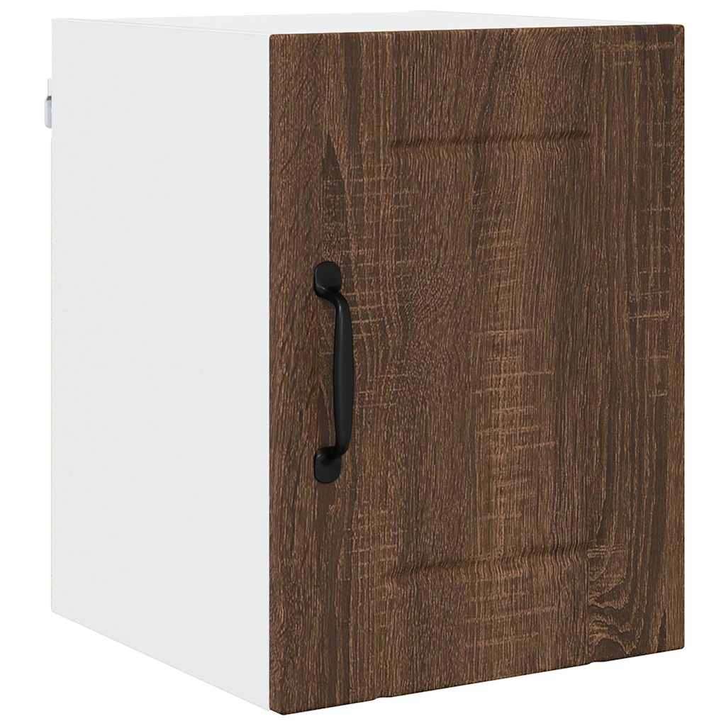  Zidni kuhinjski ormarić 2 pcs Smeđi hrast 30 x 31 x 40 cm | shoptok.hr