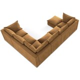 Makamii Kotna sedežna garnitura v barvi terakote (desni kot/v obliki črke "U") Manao – | Shoptok.si