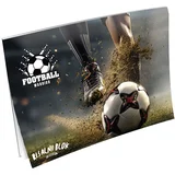 Risalni blok A3, 20 listni, football warrior