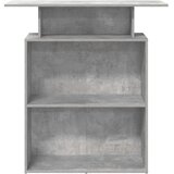  Recepcijski stol beton sivi 100x40x104 cm konstruirano drvo | shoptok.hr
