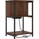  Noćni ormar Smeđi hrast 38 x 31 x 61 cm Konstruirano drvo | shoptok.hr
