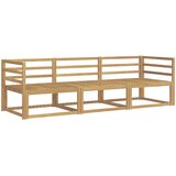  Set vanjskih sofa 3 pcs Bijela 245,5 x 83 x 73 cm | shoptok.hr