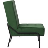  Stolica za opuštanje 65 x 79 x 87 cm tamnozelena baršunasta | shoptok.hr