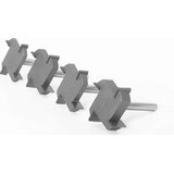 TwoTrees Groove Cutter four-edged 6mm - Set of 4 Cene