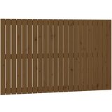 vidaXL Stensko posteljno vzglavje medeno rjavo 140x3x90 cm borovina, (20739292) | Shoptok.si