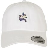 MT Accessoires Women's Unicorn Dad cap in white cene