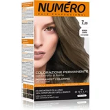Brelil Numéro Permanent Coloring barva za lase odtenek 7.10 Ash Blonde 125 ml