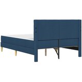  Okvir kreveta s madracem Plava 140 x 190 cm tkanina | shoptok.hr
