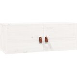  Zidni ormarići 2 kom bijeli 80 x 30 x 30 cm od masivne borovine | shoptok.hr