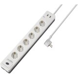 sygonix SY-5145334 razdelilna letev 12x bela\, siva vtičnica 1 kos, (20457767) | Shoptok.si