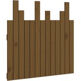  Zidno uzglavlje boja meda 82,5x3x80 cm masivna borovina | shoptok.hr