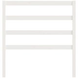  Uzglavlje za krevet bijelo 95 x 4 x 100 cm od masivne borovine | shoptok.hr
