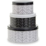 Premier Housewares Kovinske posode za shranjevanje živil v kompletu 3 ks Urban – Cene