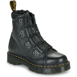 Polškornji 1460 Lace To Toe Boot Black Milled Nappa Črna