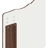  Konstrukcija postelje Rjav hrast 90 x 200 cm Masivno borovo les, (5000102514) | Shoptok.si