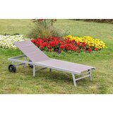 Gardenson Vrtni Ležalnik Tessin, Rjavosiva | Shoptok.si